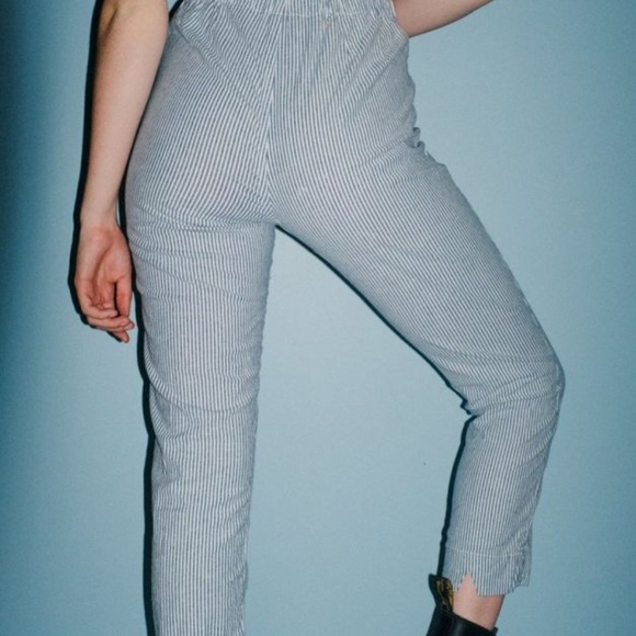 Rare! Brandy Melville Tilden Pants in Pinstripe - Picture 5 of 5